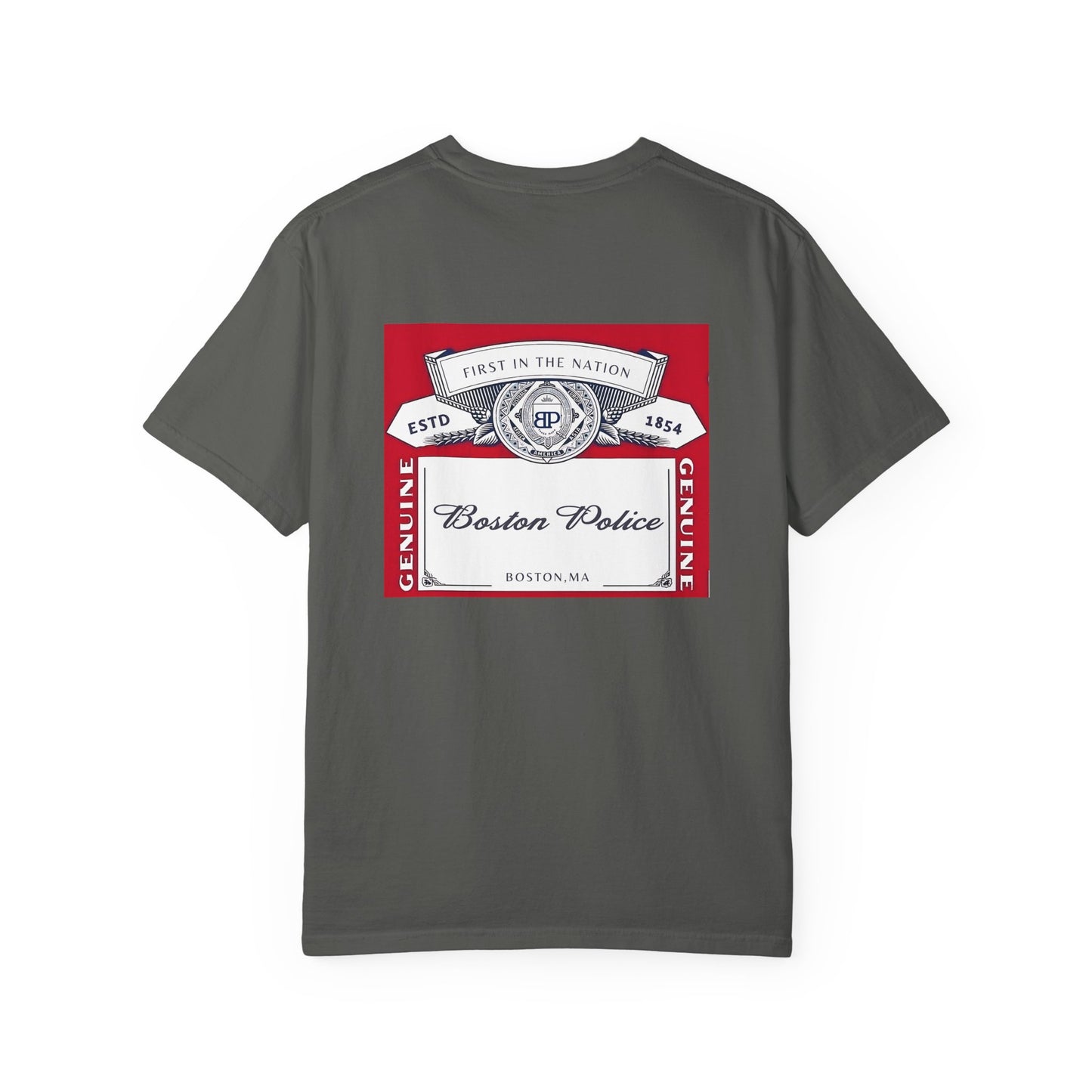 BOSTON POLICE CROWN LABEL T-SHIRT