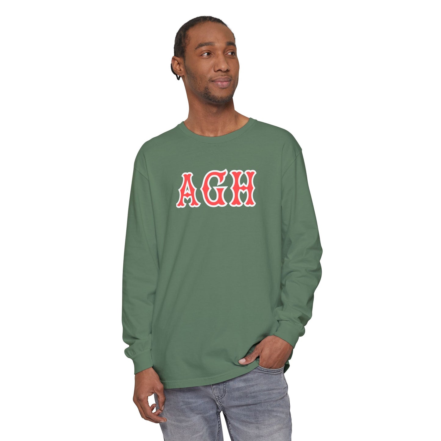 AGH SOX LETTERS LONG SLEEVE