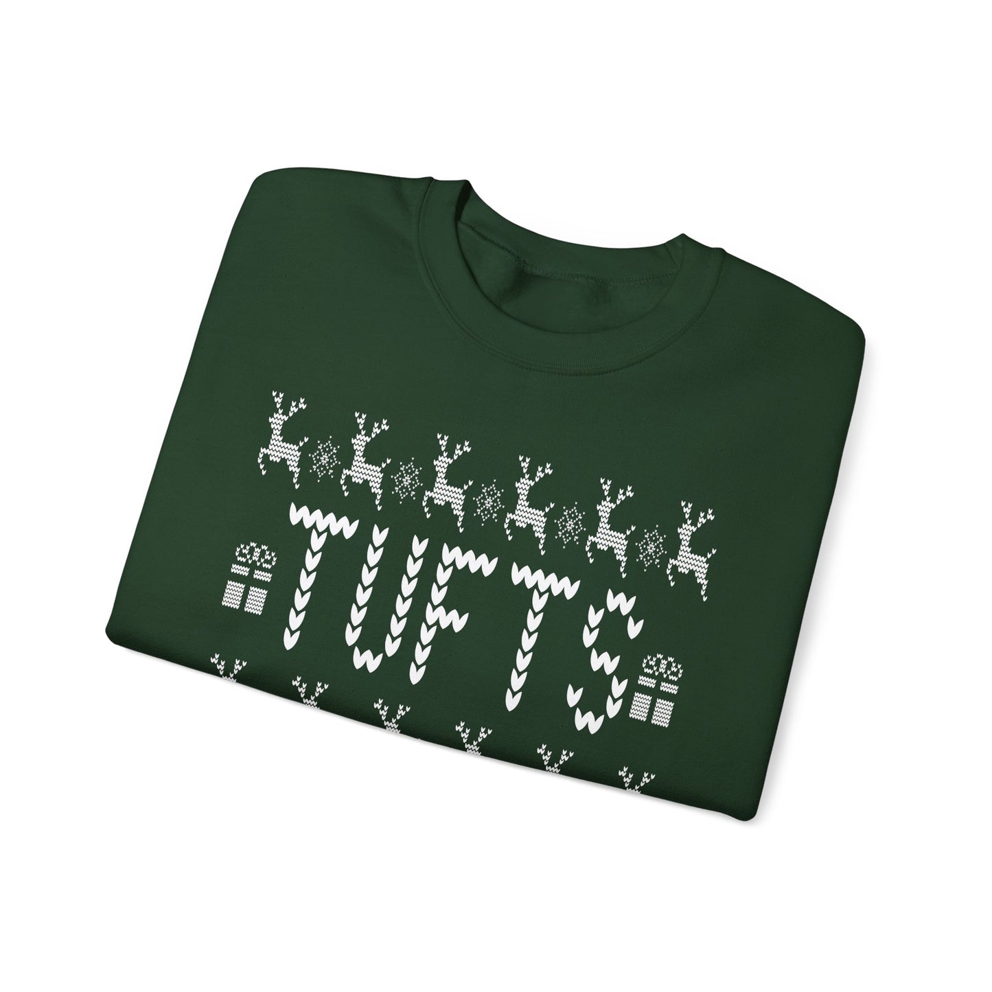 TUFTS UGLY SWEATER HEAVY BLEND CREWNECK