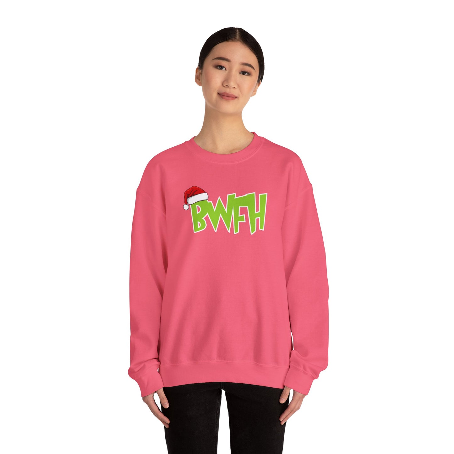 BWFH GRINCH HEAVY BLEND CREWNECK