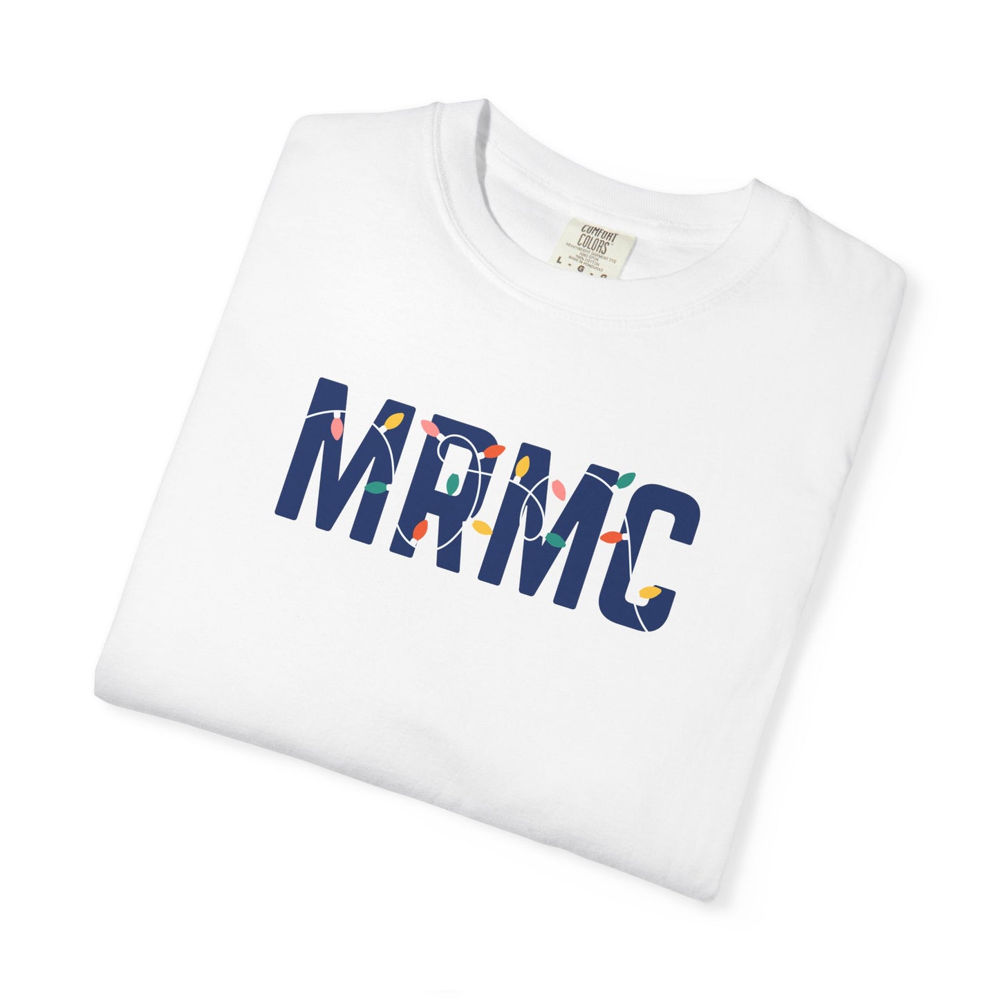 MRMC HOLIDAY LIGHTS T-SHIRT - WHITE