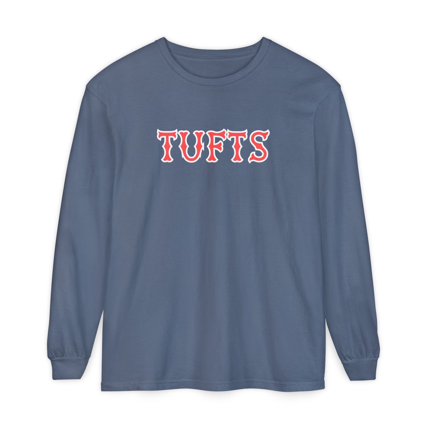 TUFTS SOX LETTERS LONG SLEEVE