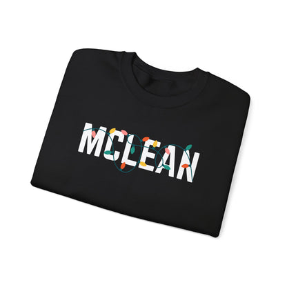 MCLEAN HOLIDAY LIGHTS HEAVY BLEND CREWNECK