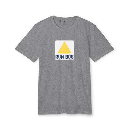 RUN BOS - BOSTON MARATHON ADIDAS RUNNING SHIRT