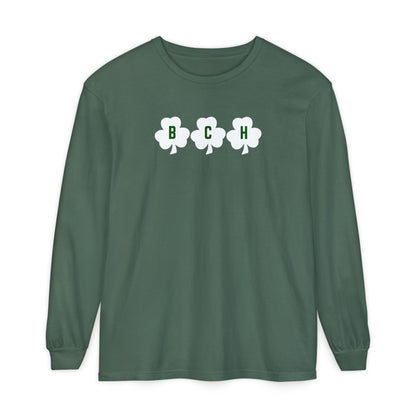 GREEN BCH SHAMROCK LONG SLEEVE