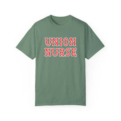 UNION NURSE COMFORT COLORS T-SHIRT