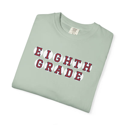 EIGHTH GRADE RED PLAYER LETTERS T-SHIRT