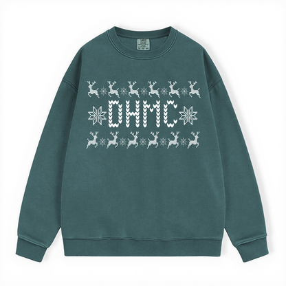 DHMC UGLY SWEATER COMFORT COLORS CREWNECK