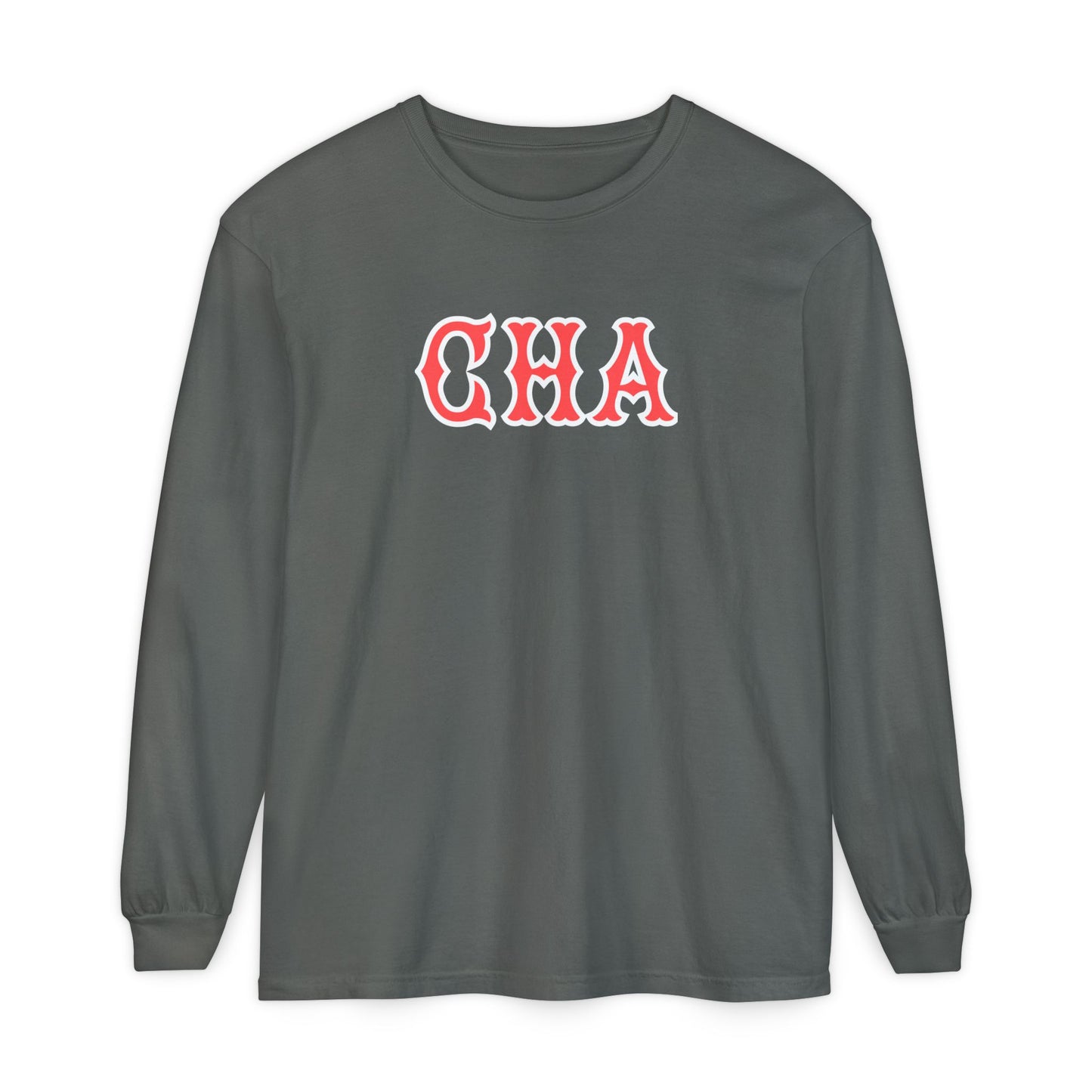 CHA SOX LETTERS LONG SLEEVE