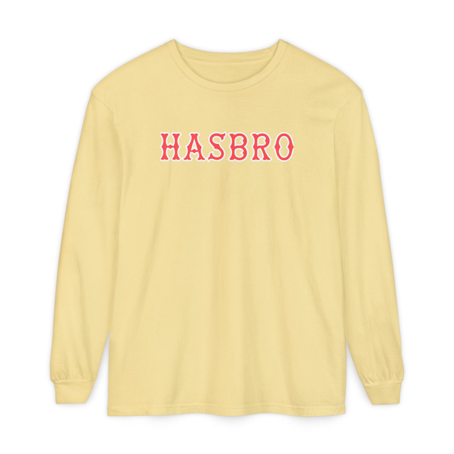 HASBRO SOX LETTERS LONG SLEEVE