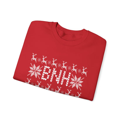 BNH UGLY SWEATER HEAVY BLEND CREWNECK
