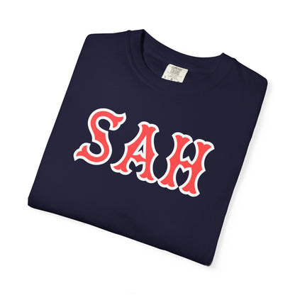 SAH SOX LETTERS TEE
