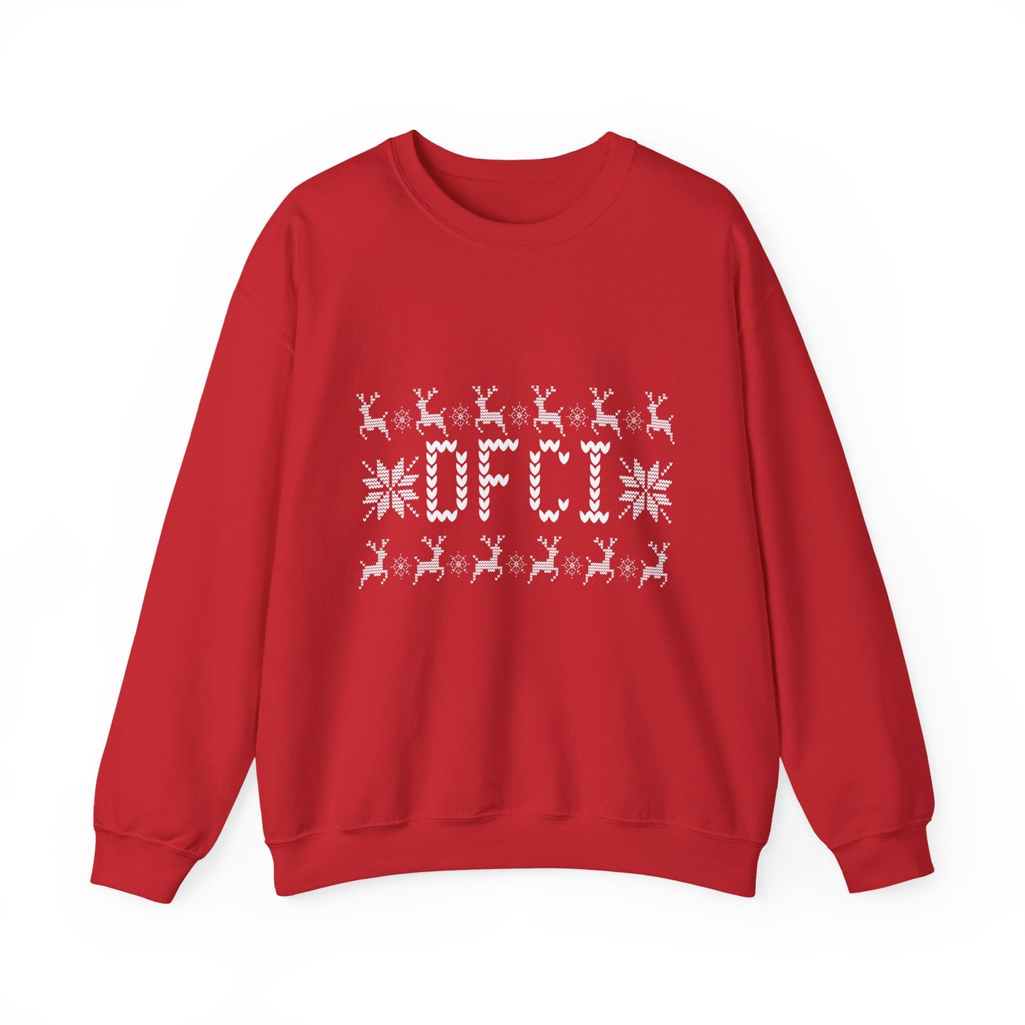 DFCI UGLY SWEATER HEAVY BLEND CREWNECK