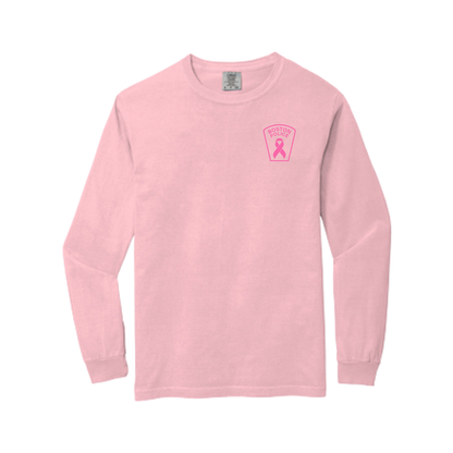 BOSTON POLICE BREAST CANCER AWARENESS LONG SLEEVE