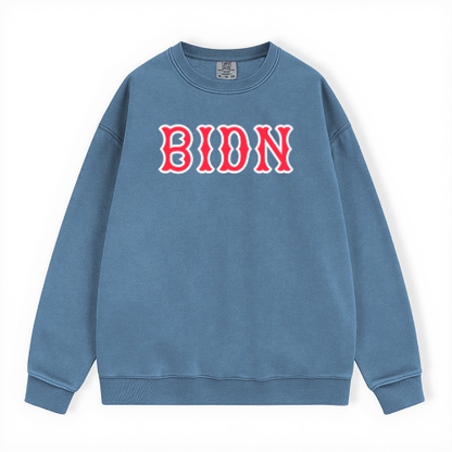 BIDN SOX LETTERS CREWNECK