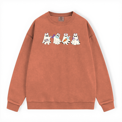 BOO BOO CREW GHOST CREWNECK