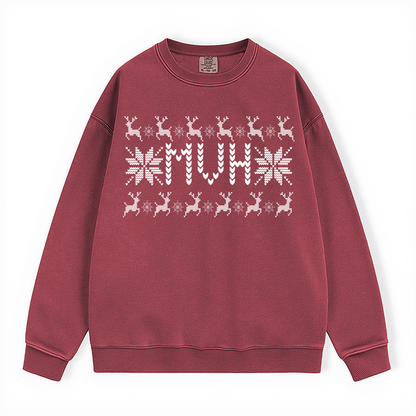 MVH UGLY SWEATER COMFORT COLORS CREWNECK