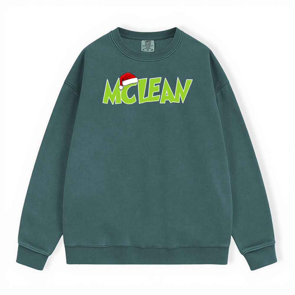 MCLEAN GRINCH COMFORT COLORS CREWNECK