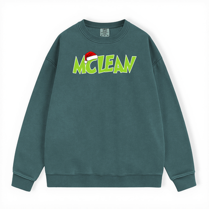MCLEAN GRINCH COMFORT COLORS CREWNECK