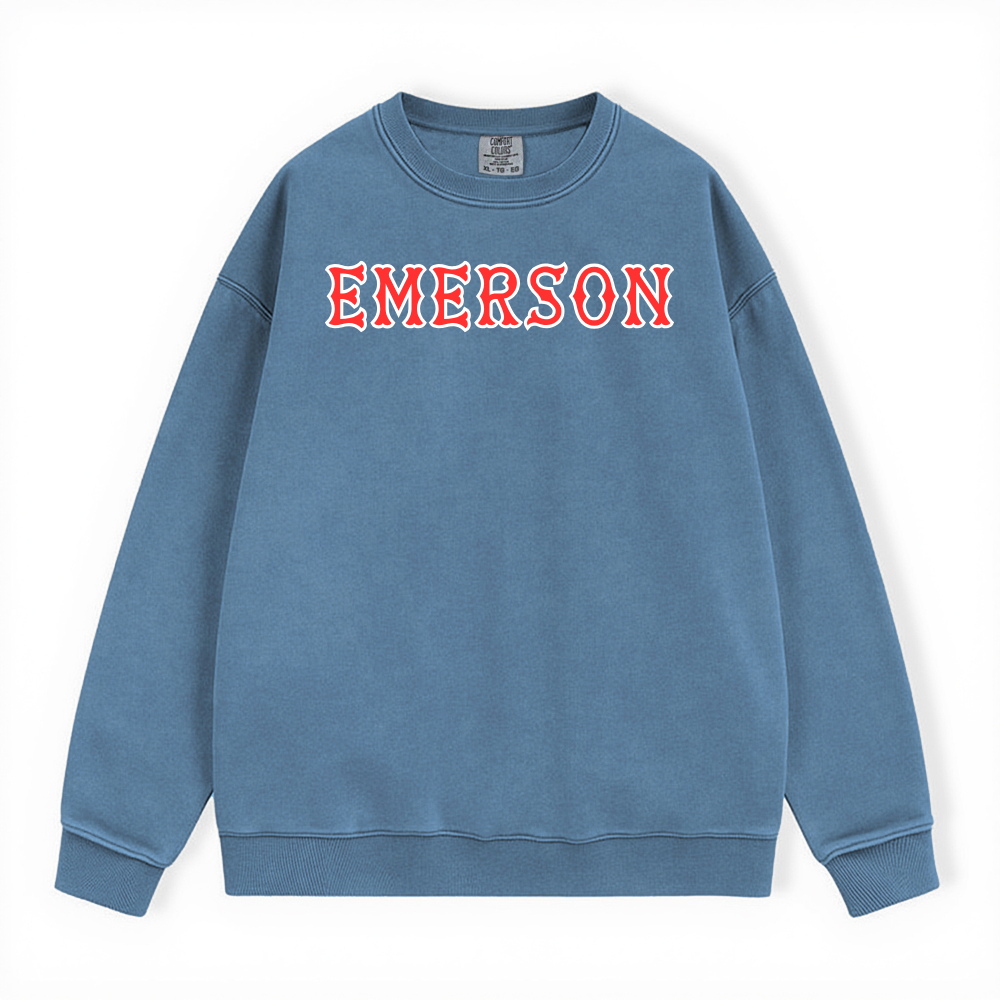 EMERSON SOX LETTERS LONG SLEEVE