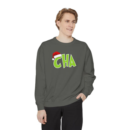 CHA GRINCH COMFORT COLORS CREWNECK