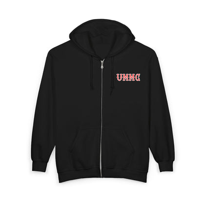 UMMC SOX LETTERS HEAVY BLEND FULL ZIP HOODIE