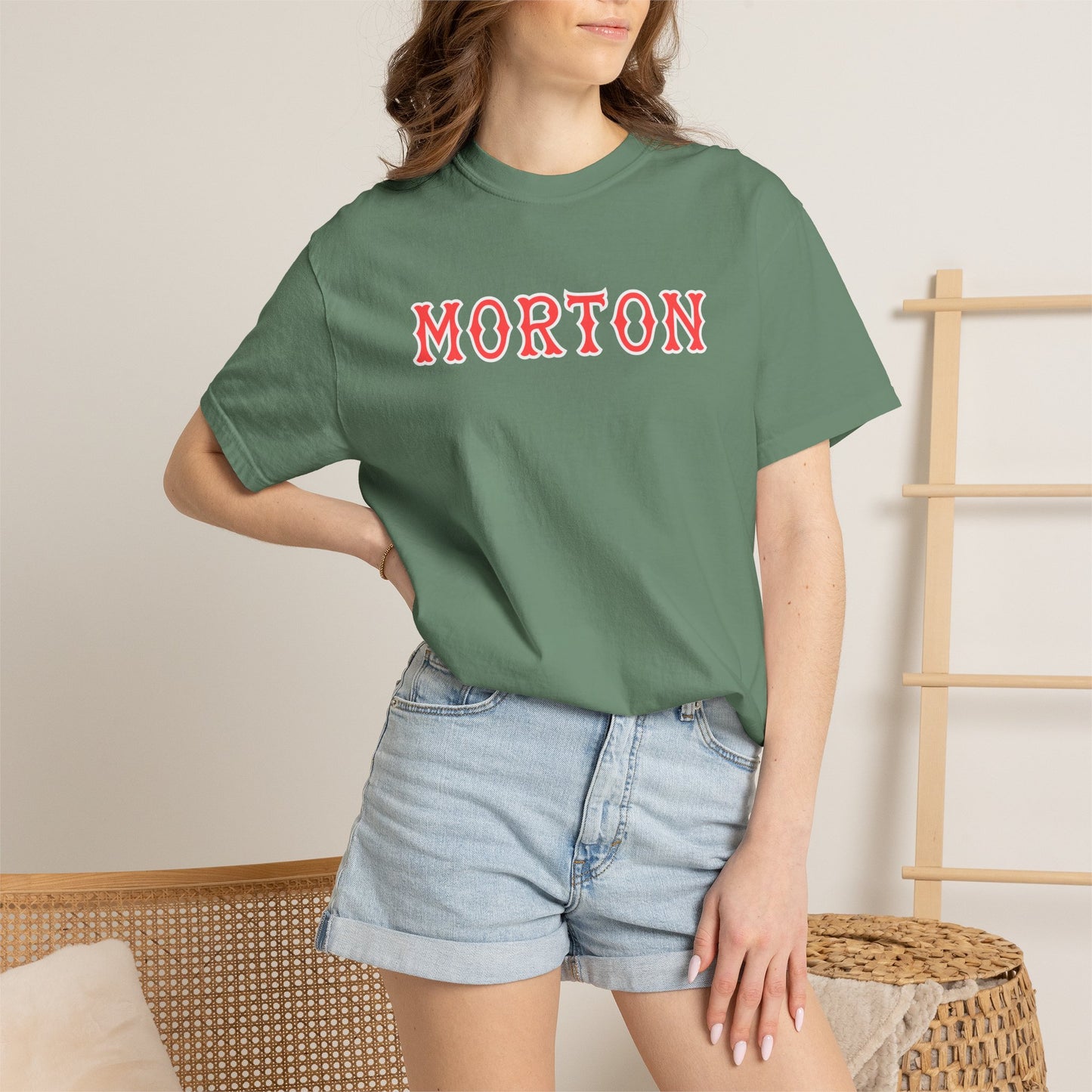 MORTON SOX LETTERS TEE