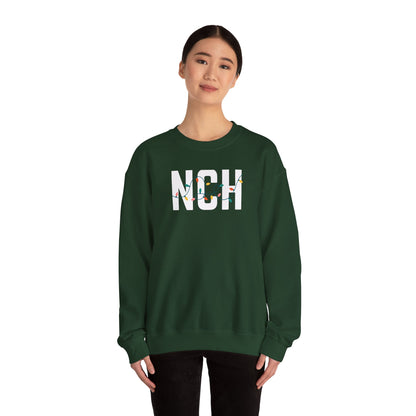 NCH HOLIDAY LIGHTS HEAVY BLEND CREWNECK