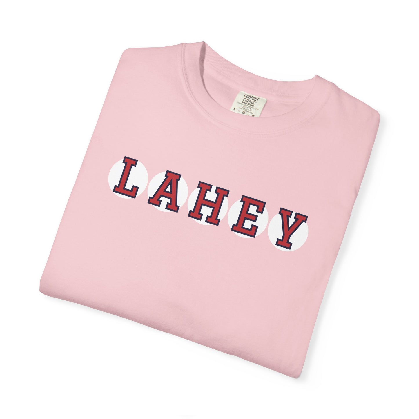 LAHEY RETIRED SOX LETTERS TEE