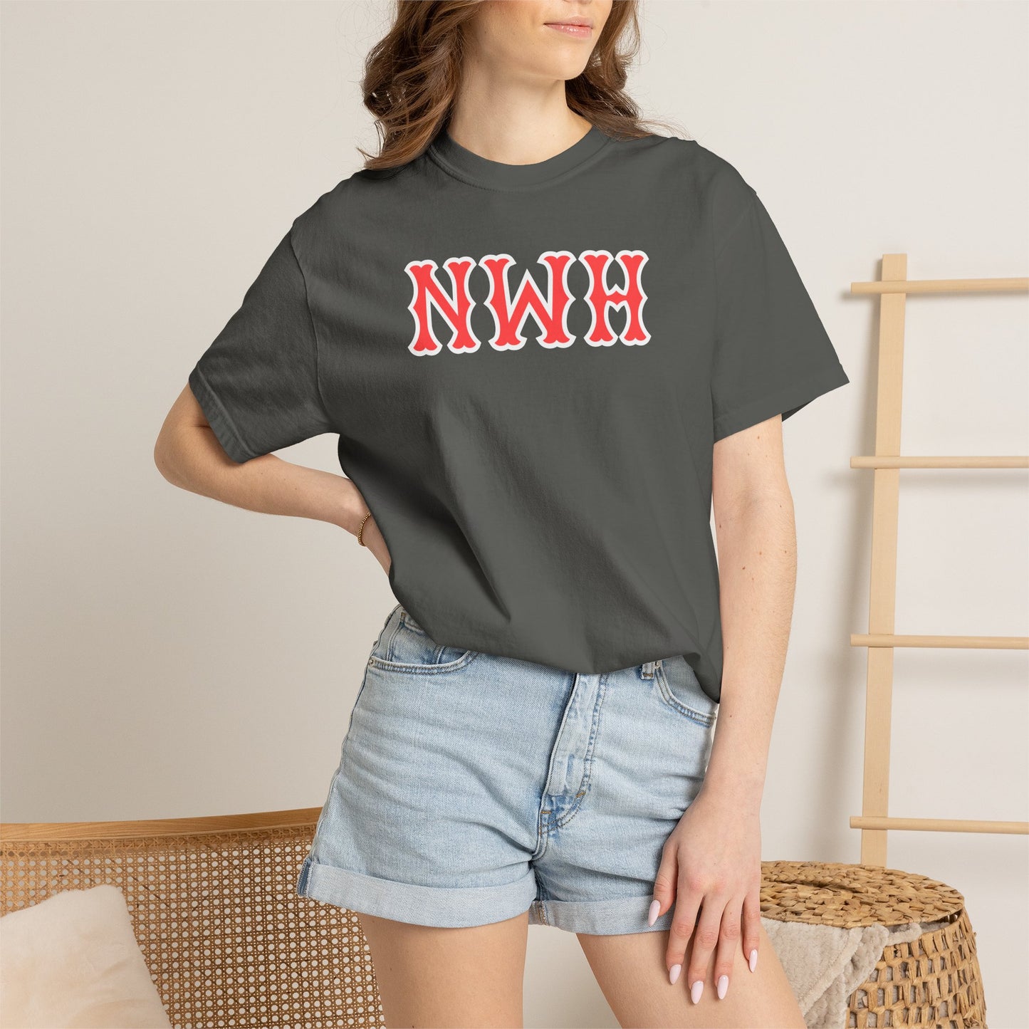 NWH SOX LETTERS TEE