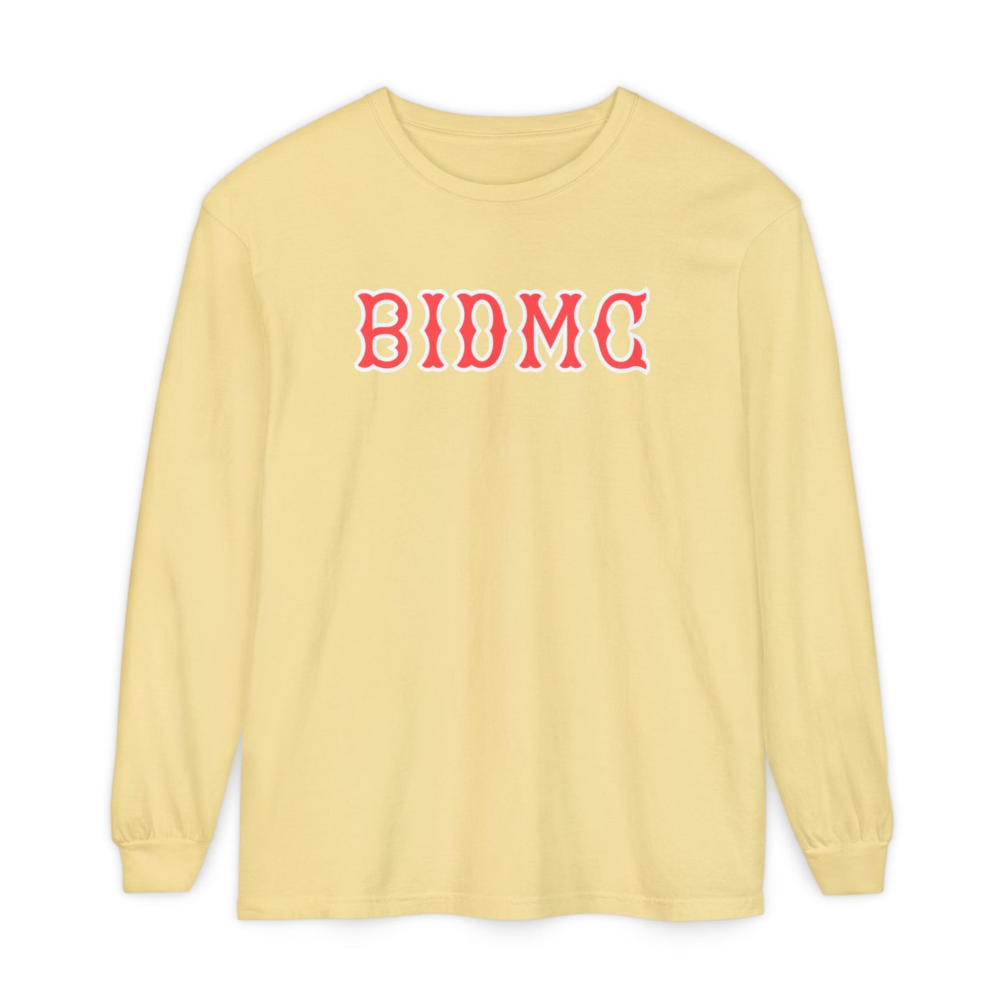 BIDMC SOX LETTERS LONG SLEEVE