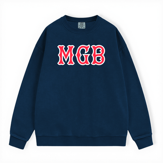 MGB SOX LETTERS CREWNECK