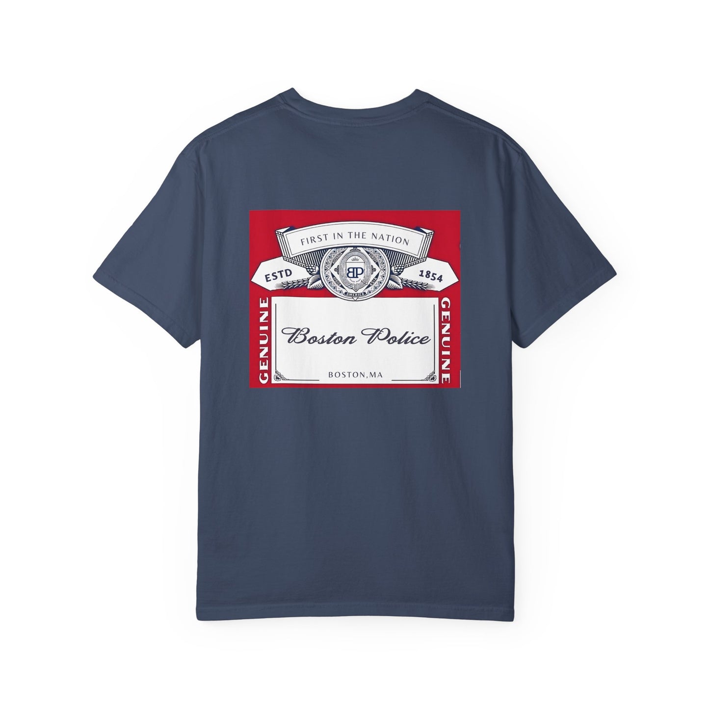 BOSTON POLICE CROWN LABEL T-SHIRT