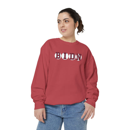 BIDN RETIRED SOX LETTER CREWNECK