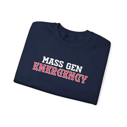 MASS GEN EMERGENCY FENWAY CREWNECK