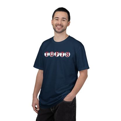 TUFTS RETIRED SOX LETTERS TEE