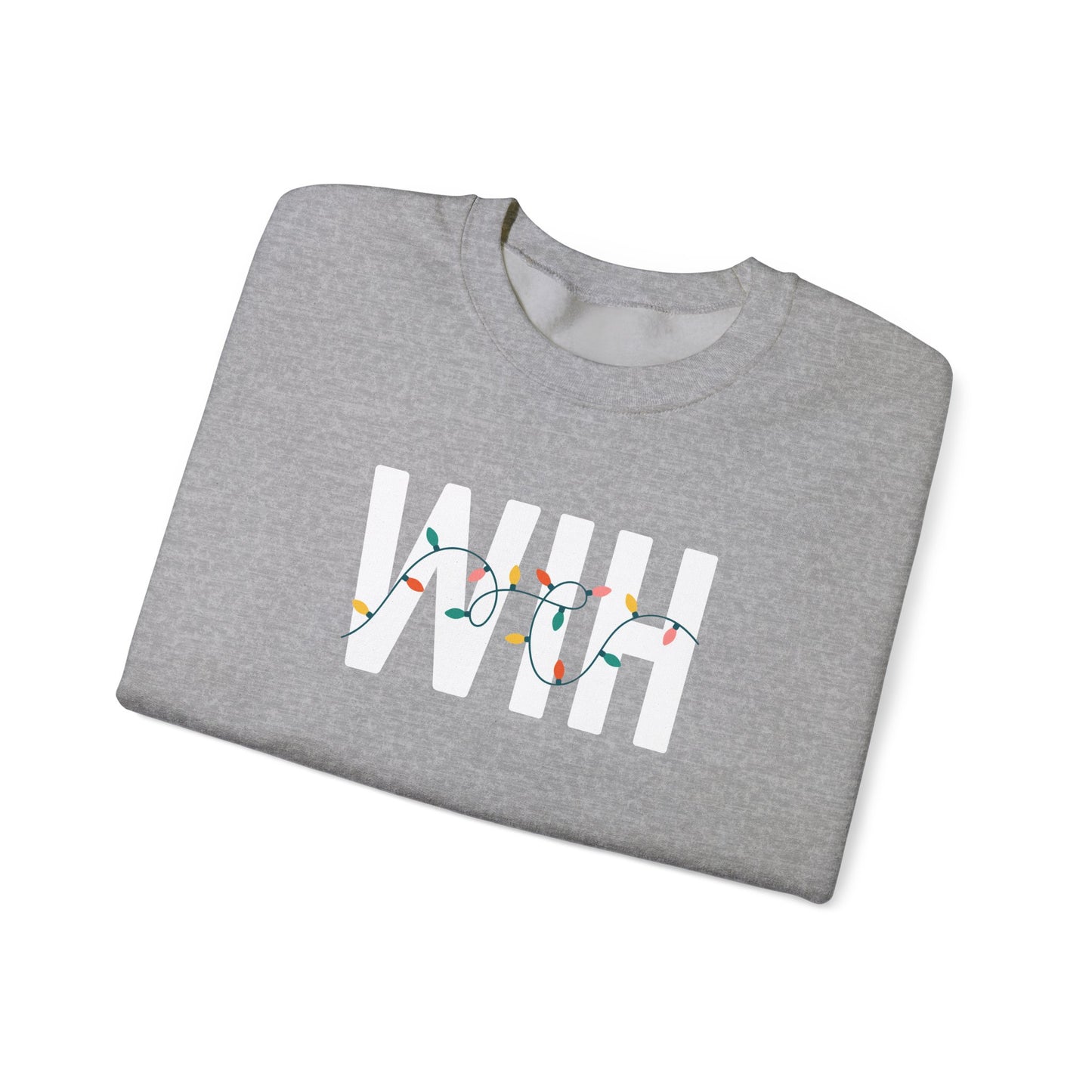 WIH HOLIDAY LIGHTS HEAVY BLEND CREWNECK