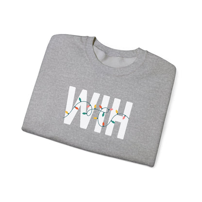WIH HOLIDAY LIGHTS HEAVY BLEND CREWNECK