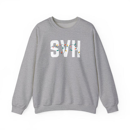 SVH HOLIDAY LIGHTS HEAVY BLEND CREWNECK