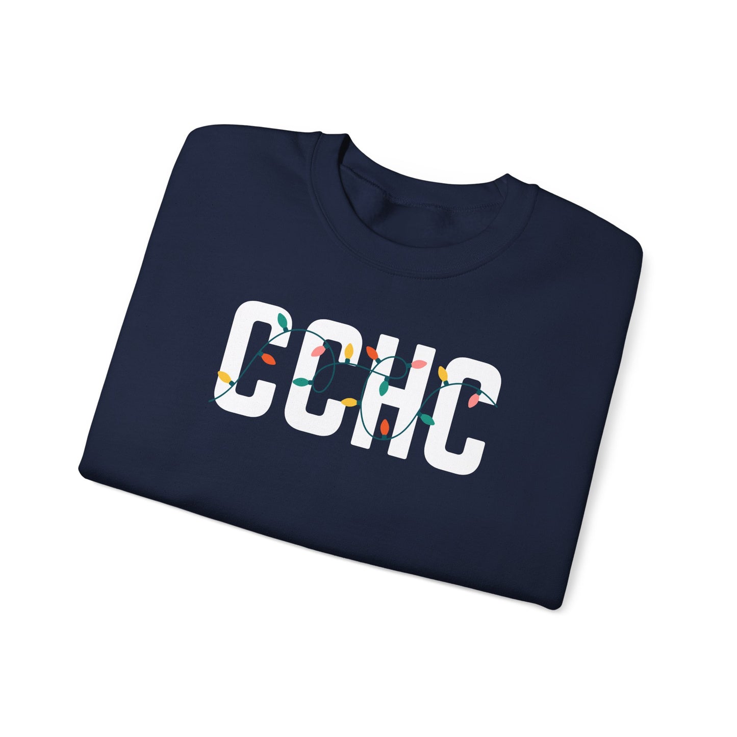 CCHC HOLIDAY LIGHTS HEAVY BLEND CREWNECK