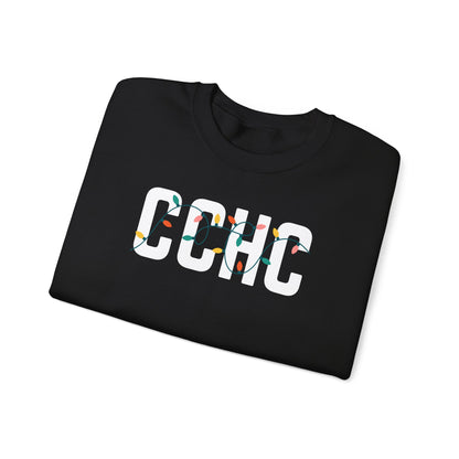 CCHC HOLIDAY LIGHTS HEAVY BLEND CREWNECK