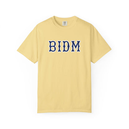 BIDM NAVY SOX LETTERS TEE