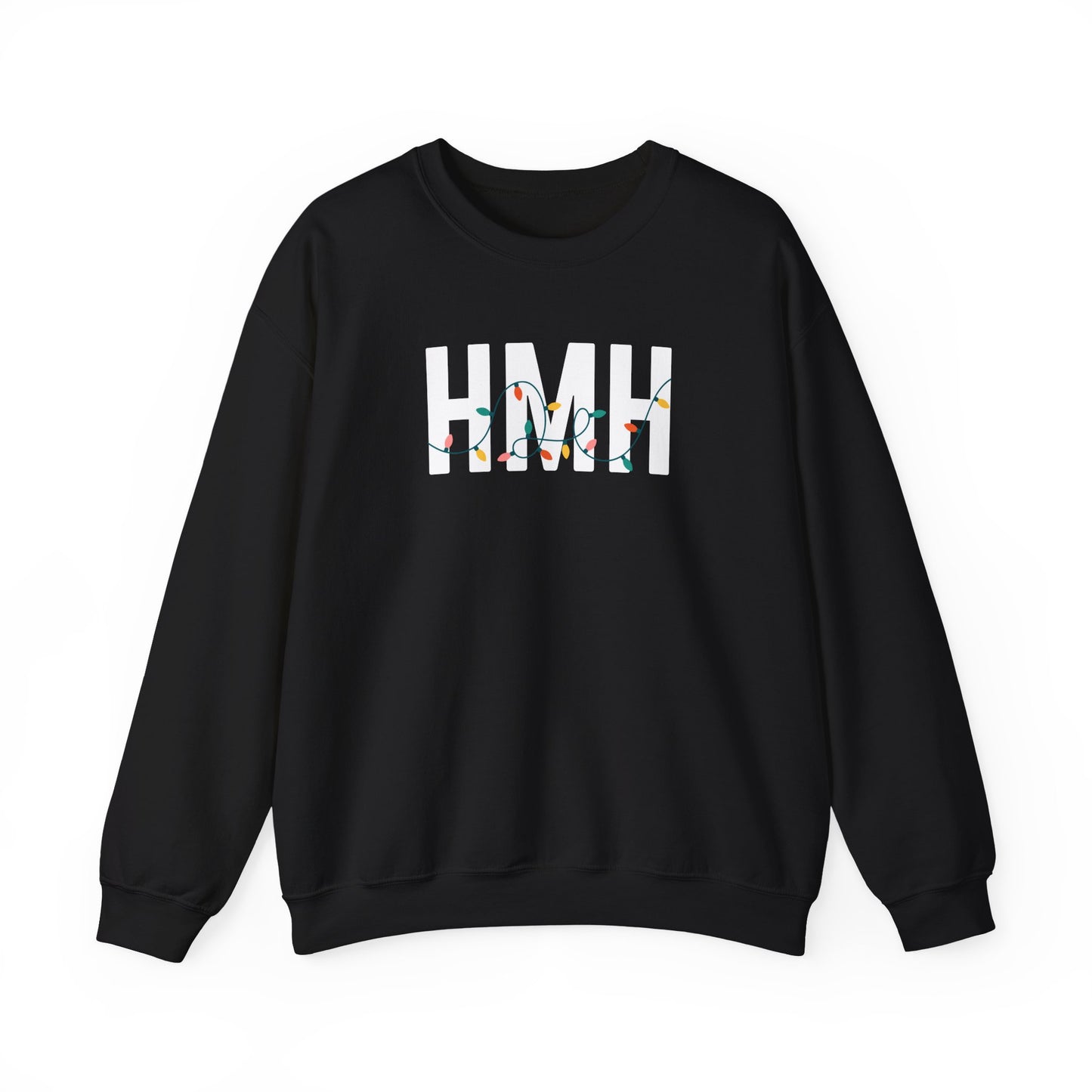 HMH HOLIDAY LIGHTS HEAVY BLEND CREWNECK