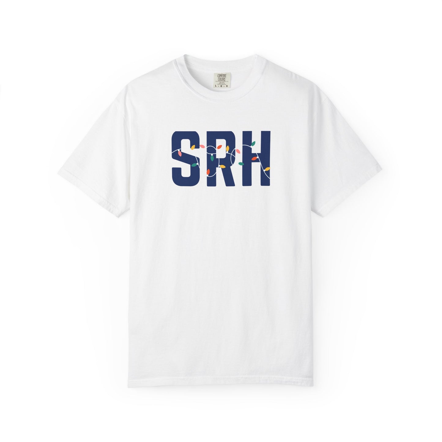 SRH HOLIDAY LIGHTS T-SHIRT - WHITE