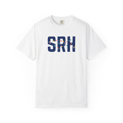 SRH HOLIDAY LIGHTS T-SHIRT - WHITE