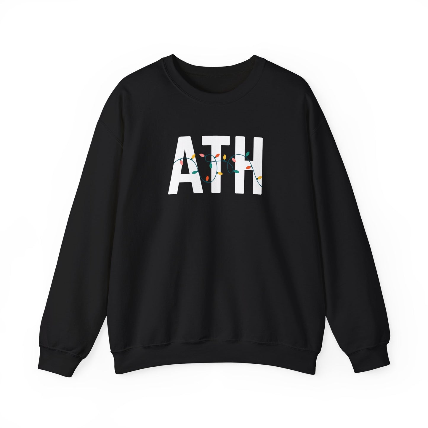 ATH HOLIDAY LIGHTS HEAVY BLEND CREWNECK