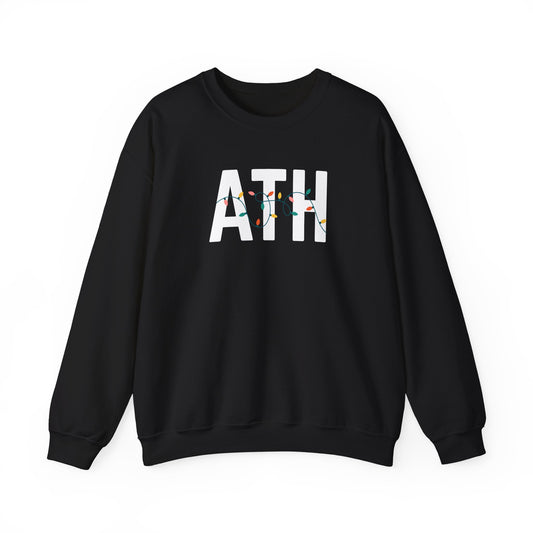 ATH HOLIDAY LIGHTS HEAVY BLEND CREWNECK