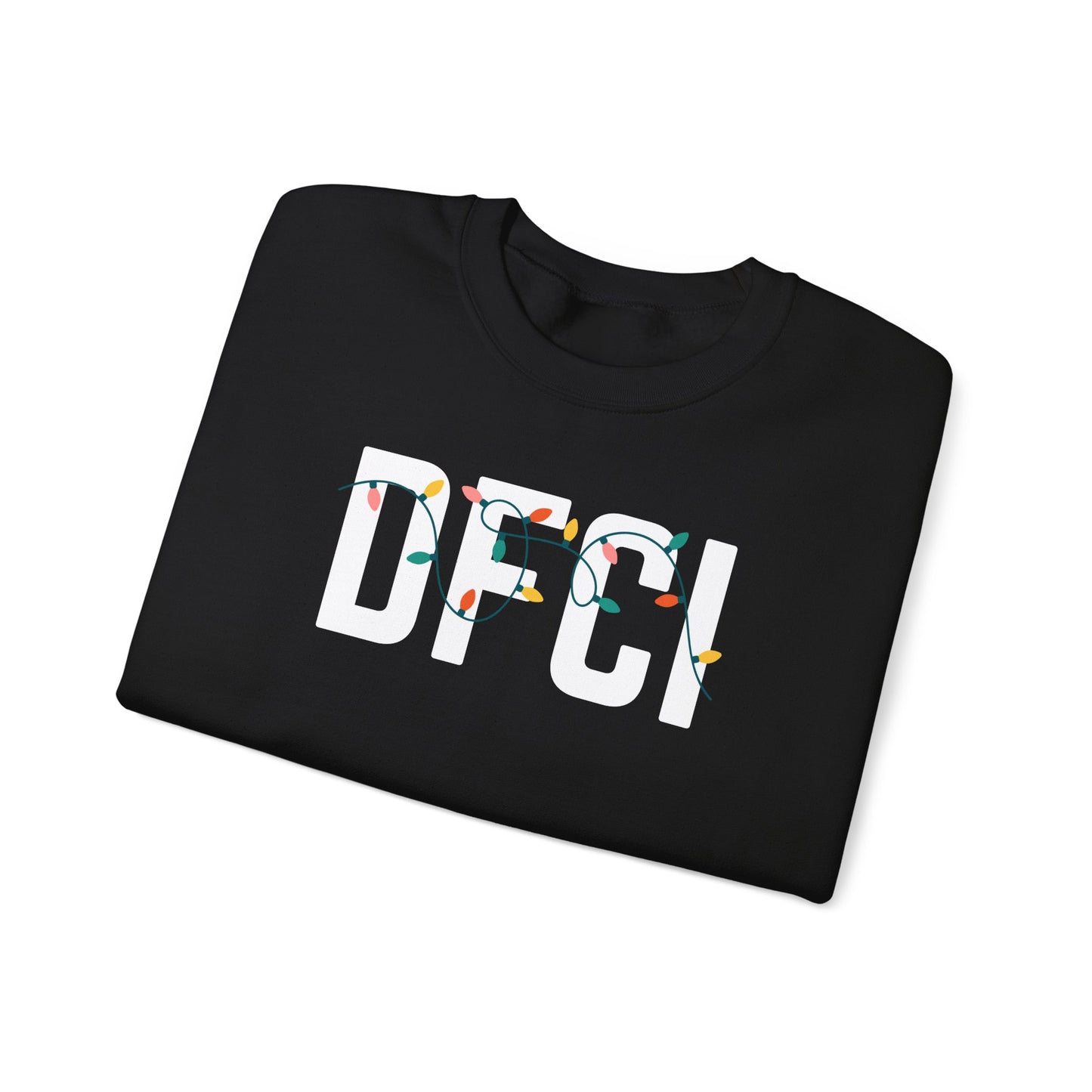 DFCI HOLIDAY LIGHTS HEAVY BLEND CREWNECK