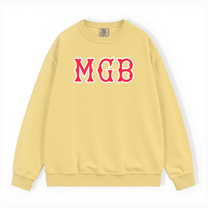 MGB SOX LETTERS CREWNECK