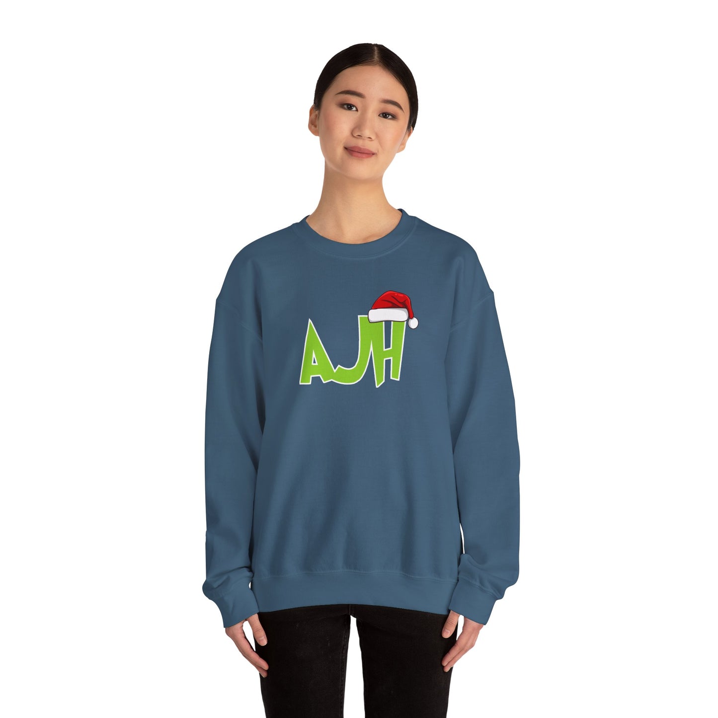 AJH GRINCH HEAVY BLEND CREWNECK